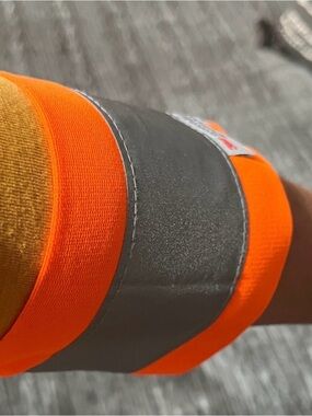 Reflective Orange Safety Leg Band